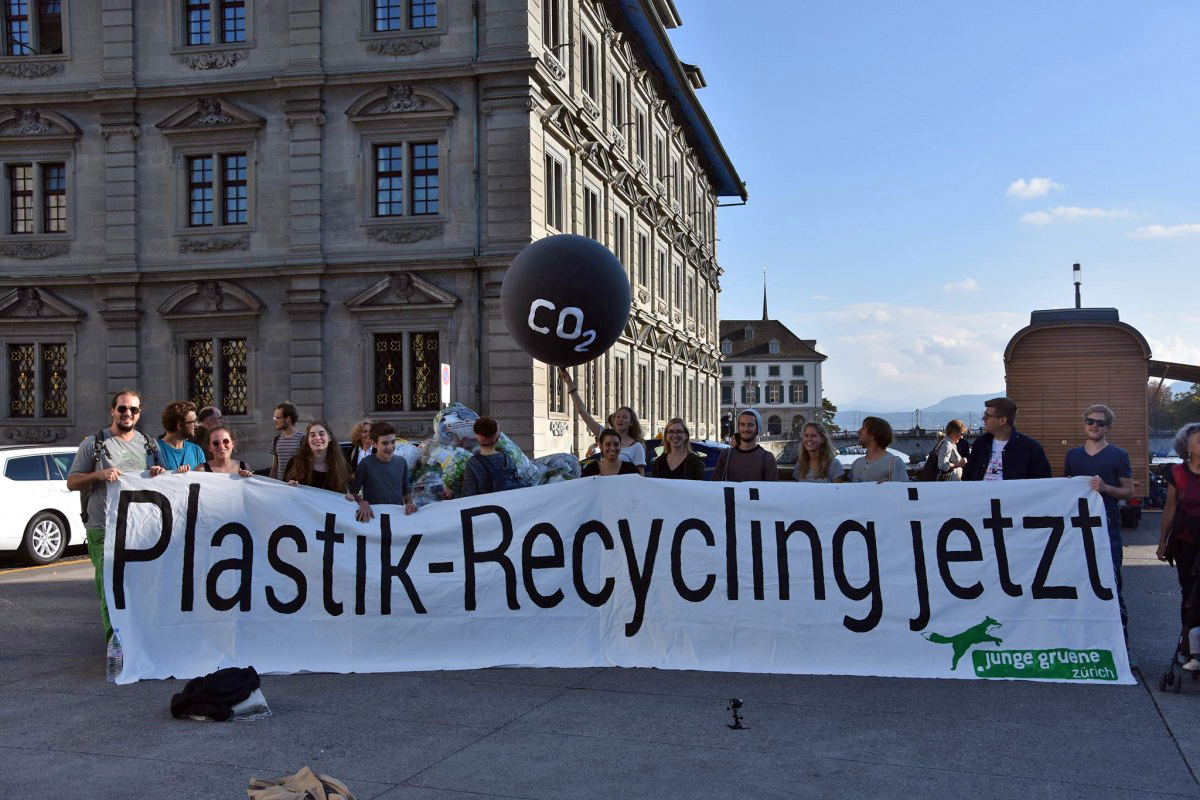Plastik-Recyclcing