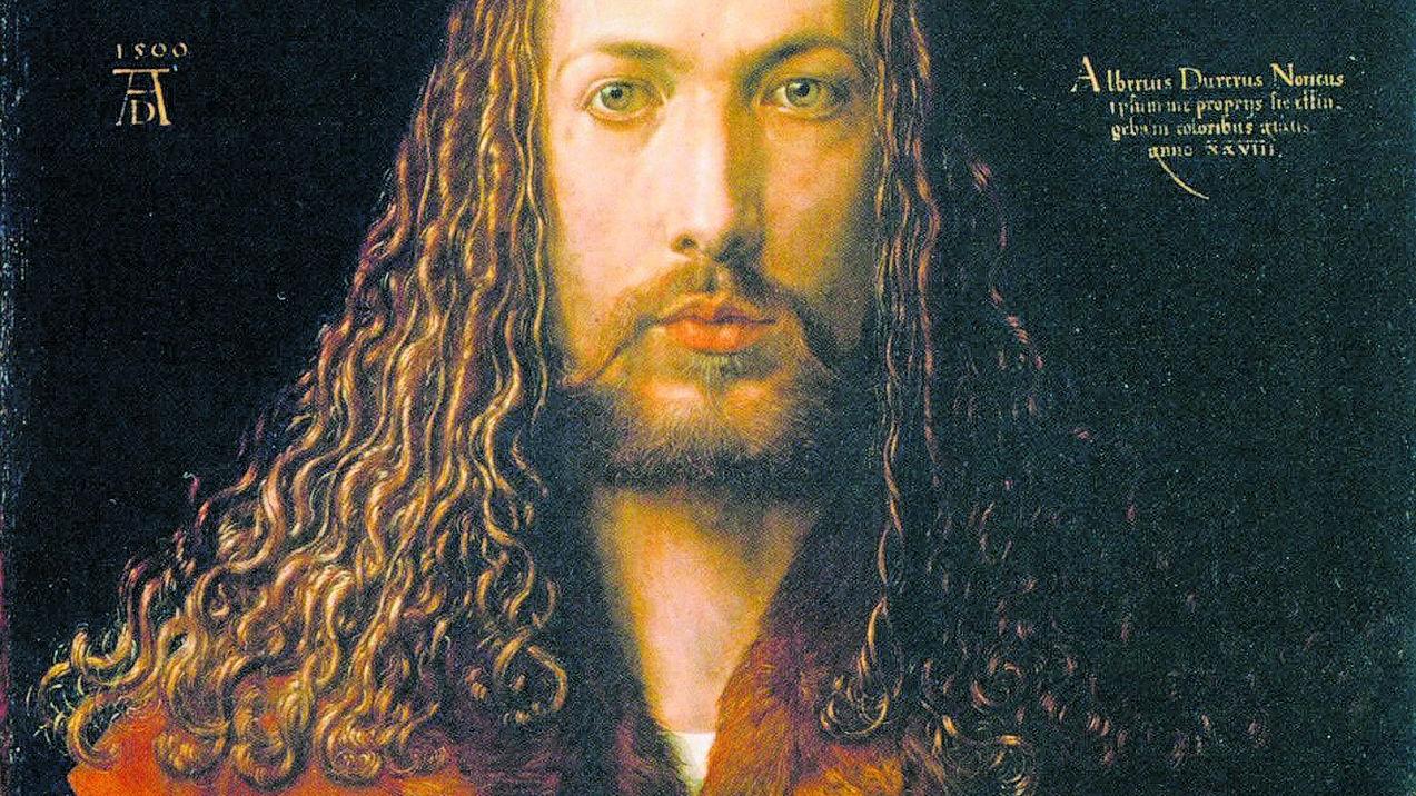Dürers Selbstportrait im Pelzmantel