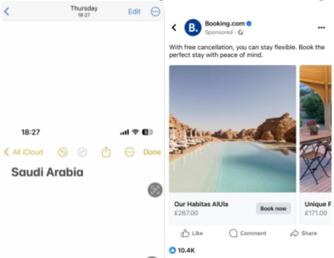 Urlaub in Saudi-Arabien? So antwortet eine Smartphone-Notizen-App.