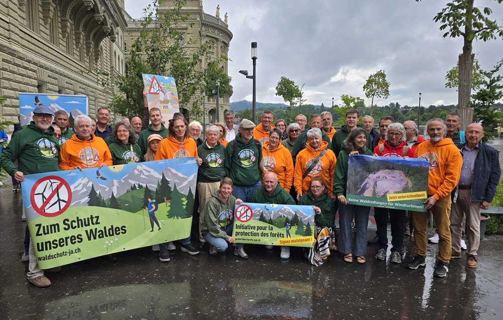 Einreichung Waldschutz Initiative