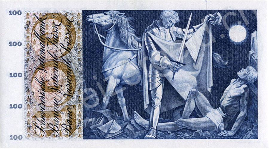 Hunderternote mit Martin